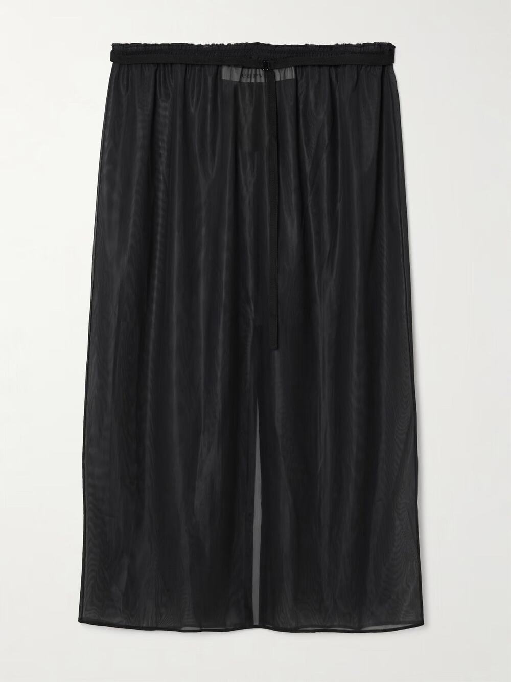 Carven Chiffon Midi Skirt - FR 34